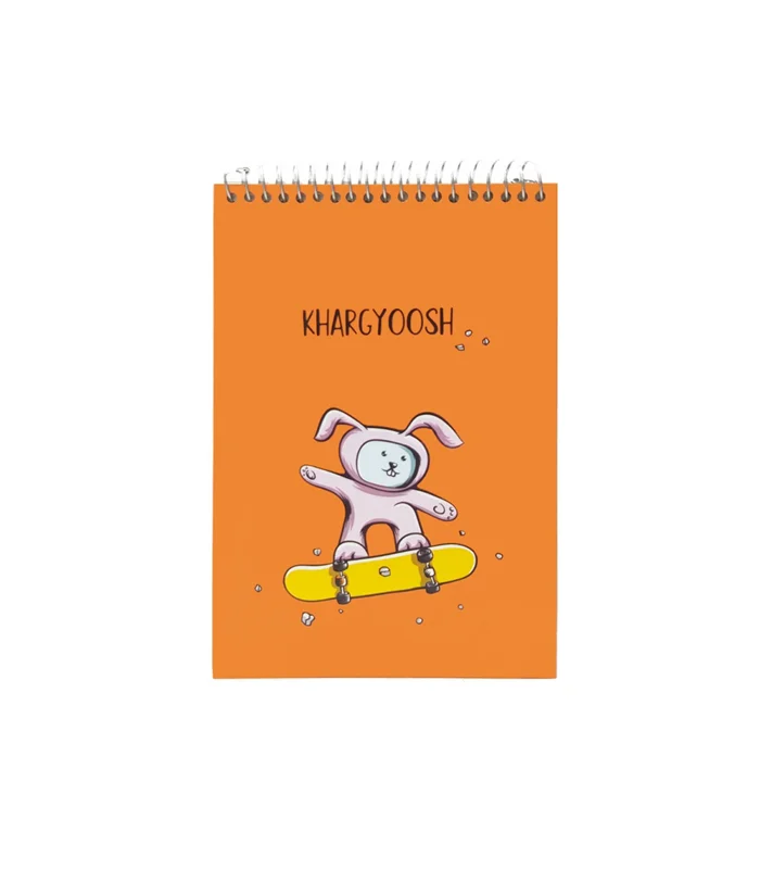 دفتر یادداشت جلد سخت 80 برگ پاپکو