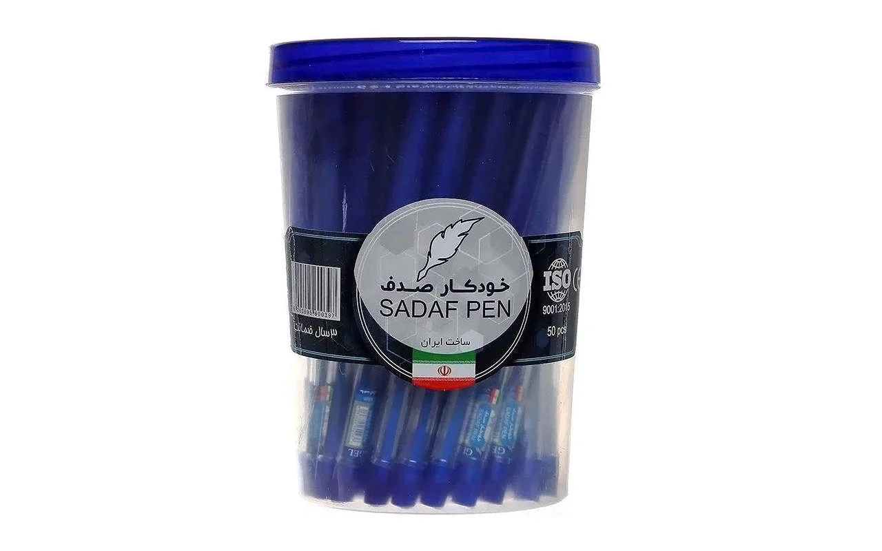 خودکار صدف بسته 50 عددی